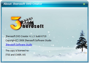 3herosoft DVD Creator 4.1.3 Build 0719