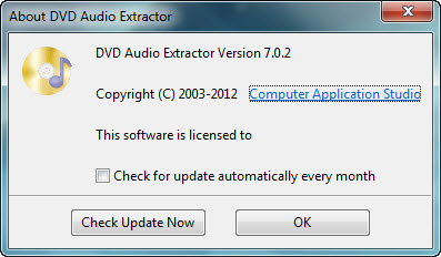 DVD Audio Extractor 7.0.2