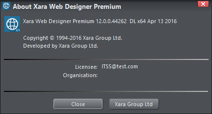 Xara Web Designer Premium 12.0.0.44262