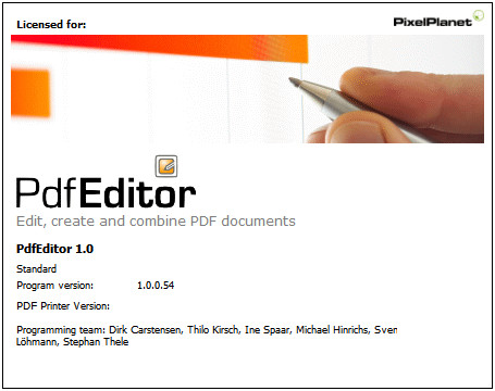 PixelPlanet PdfEditor