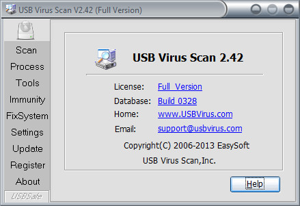 USB Virus Scan