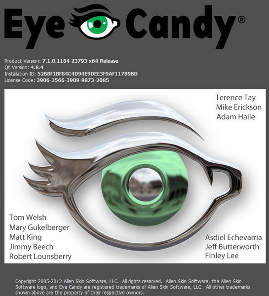 Alien Skin Eye Candy