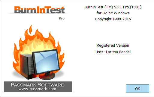 PassMark BurnInTest Professional