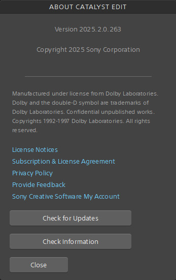 Sony Catalyst Production Suite