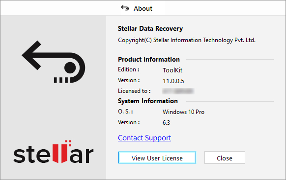 Stellar Data Recovery