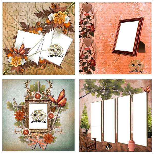 Vintage Digital Scrapbooking Kit (Cwer.ws)
