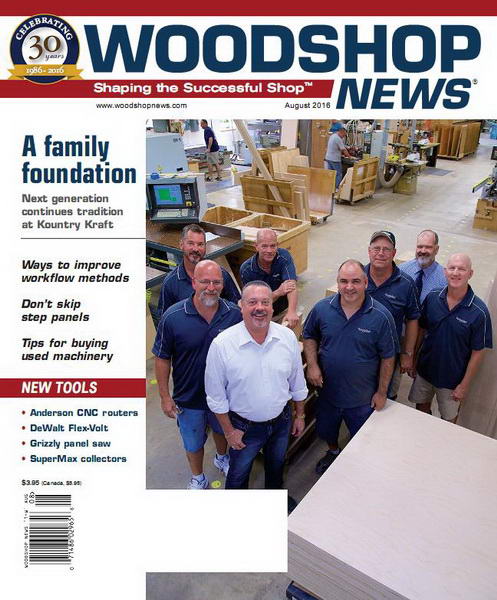 Woodshop News №8 (August 2016)