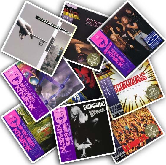 скачать Scorpions. Collection Japan Remaster (1972-1995)