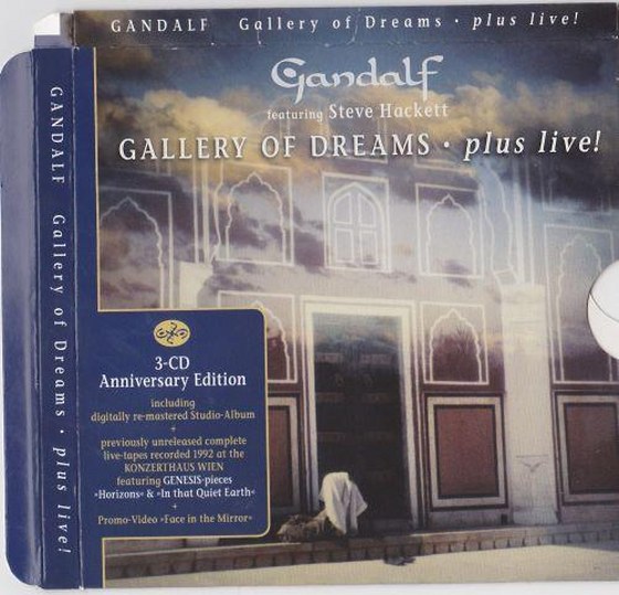 скачать Gandalf. With: Steve Hackett. Gallery Of Dreams :Live 3CD (2012)