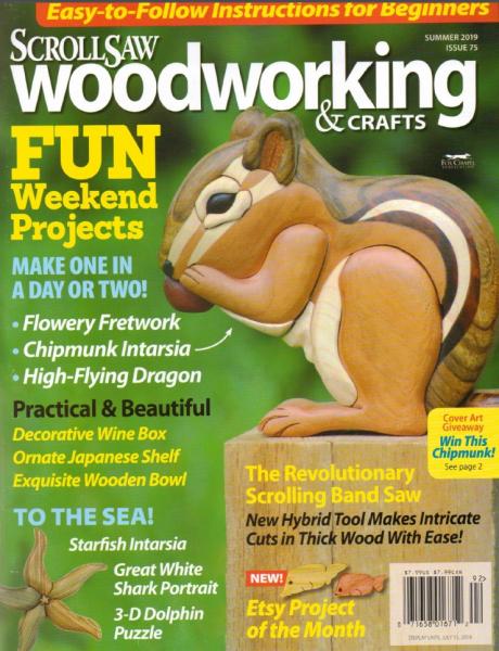 ScrollSaw Woodworking & Crafts №75 (Summer 2019)