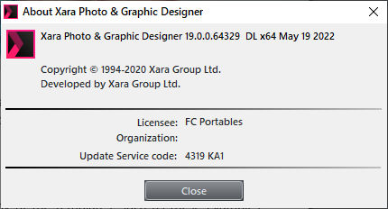 Portable Xara Photo & Graphic Designer 19.0.0.64329