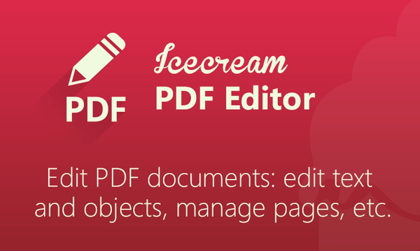 Icecream PDF Editor PRO