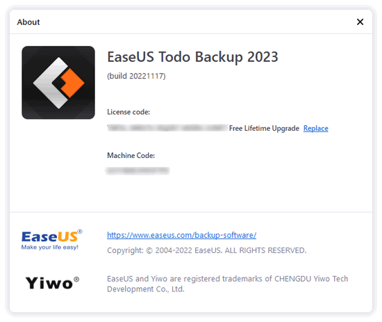 EaseUS Todo Backup Home 2023 Build 20221117