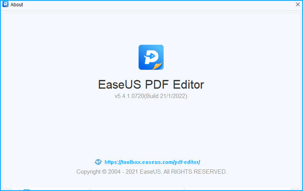 EaseUS PDF Editor Pro 5.4.1.0720