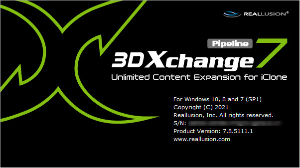 Reallusion iClone 3DXchange 7.8.5111.1 Pipeline