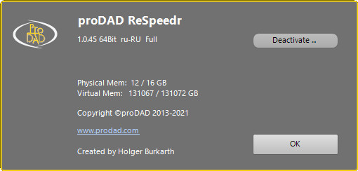 proDAD ReSpeedr 1.0.45.3