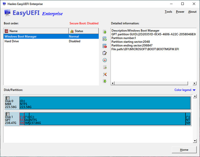 EasyUEFI Enterprise 4.6