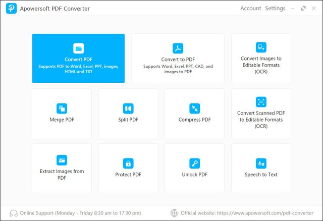 Apowersoft PDF Converter 2.3.0.2