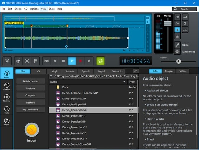 MAGIX SOUND FORGE Audio Cleaning Lab 24.0.0.8