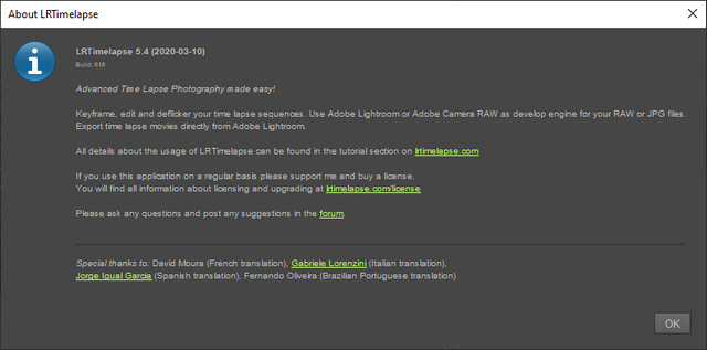 LRTimelapse Pro 5.4.0 Build 618
