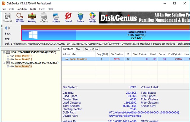 DiskGenius Professional 5.1.2.766