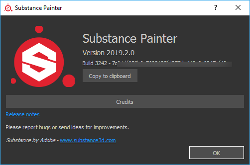 Allegorithmic Substance Painter 2019.2.0.3242