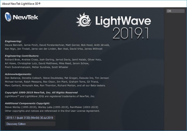 NewTek LightWave 3D 2019.1.1 Build 3130