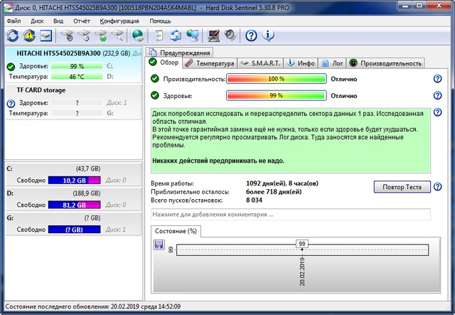 Hard Disk Sentinel Pro 5.30.8 Build 9417 Beta