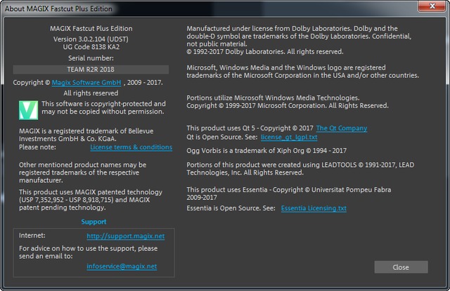 MAGIX Fastcut Plus Edition 3.0.2.104