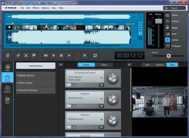 MAGIX Video Sound Cleaning Lab 22.2.0.53