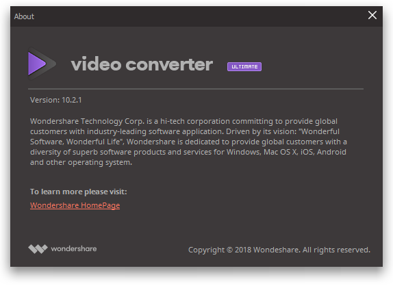 Wondershare Video Converter Ultimate 10.2.1.158 + Portable