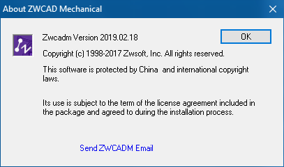 ZWCAD Mechanical 2019