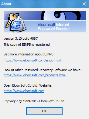 Elcomsoft Internet Password Breaker