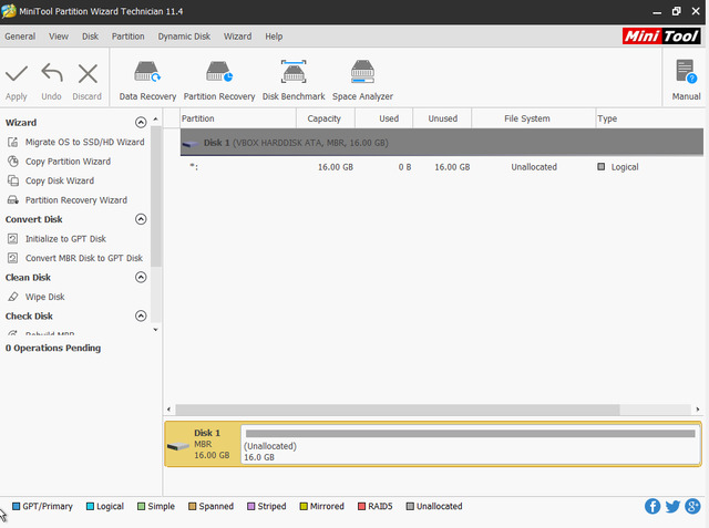 MiniTool Partition Wizard