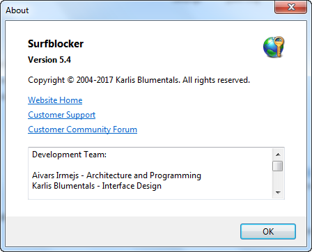 Blumentals Surfblocker 5.4.0.55