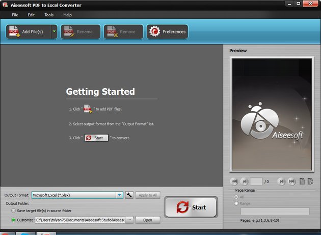 Aiseesoft PDF to Excel Converter 3.3.12