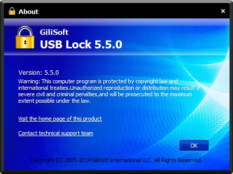Gilisoft USB Lock 5.5.0