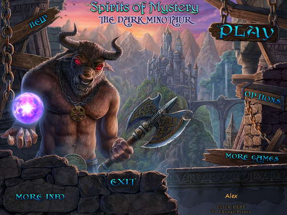 скриншот игры Spirits of Mystery 3: The Dark Minotaur