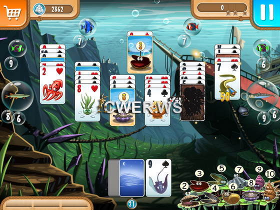 скриншот игры Atlantic Quest: Solitaire