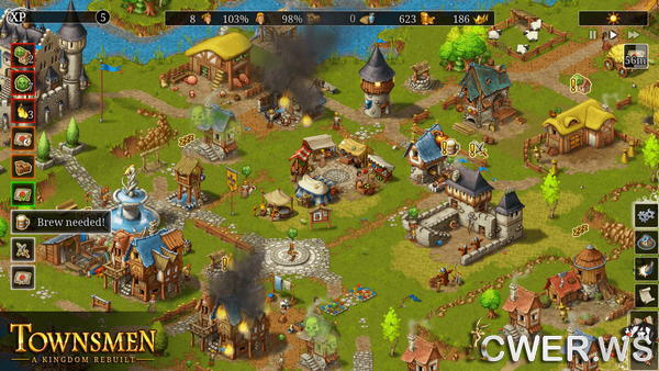 скриншот игры Townsmen: A Kingdom Rebuilt