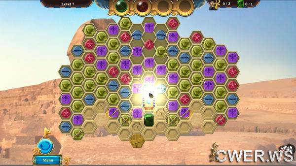 скриншот игры Ancient Wonders: Pharaoh's Tomb