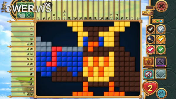 скриншот игры Legendary Mosaics 3: Eagle Owl Saves the World