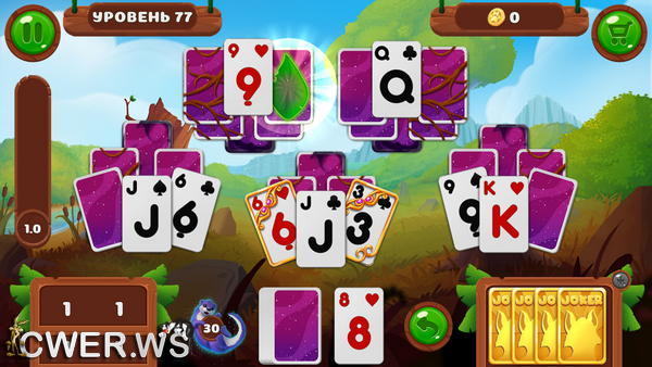 скриншот игры Rescue Friends Solitaire