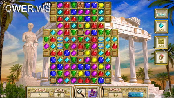 скриншот игры Ancient Jewels 5: The Temple of Athena