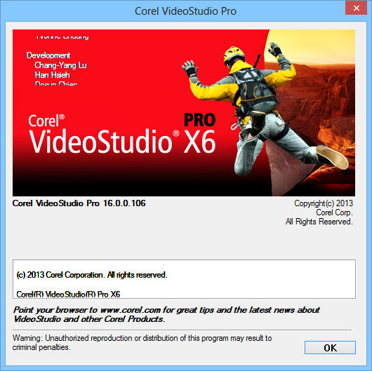 Corel VideoStudio Pro X6