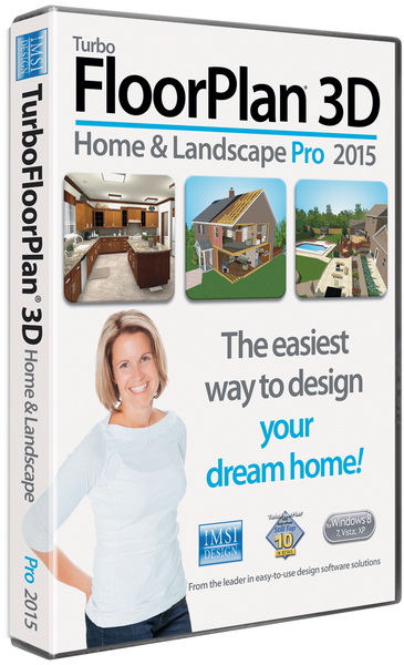 TurboFloorPlan 3D Home & Landscape Pro 2015