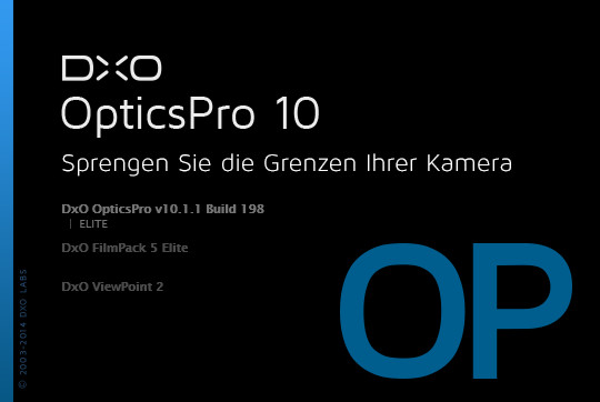 DxO Optics Pro 10