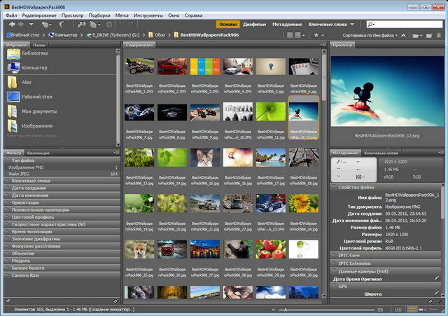 Adobe Bridge CC 2015