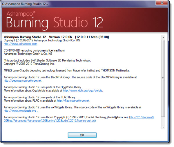 Ashampoo Burning Studio 12 v12.0.0 Beta