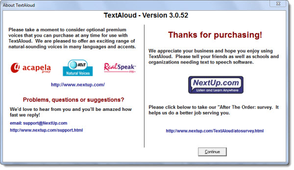 NextUp TextAloud 3.0.52